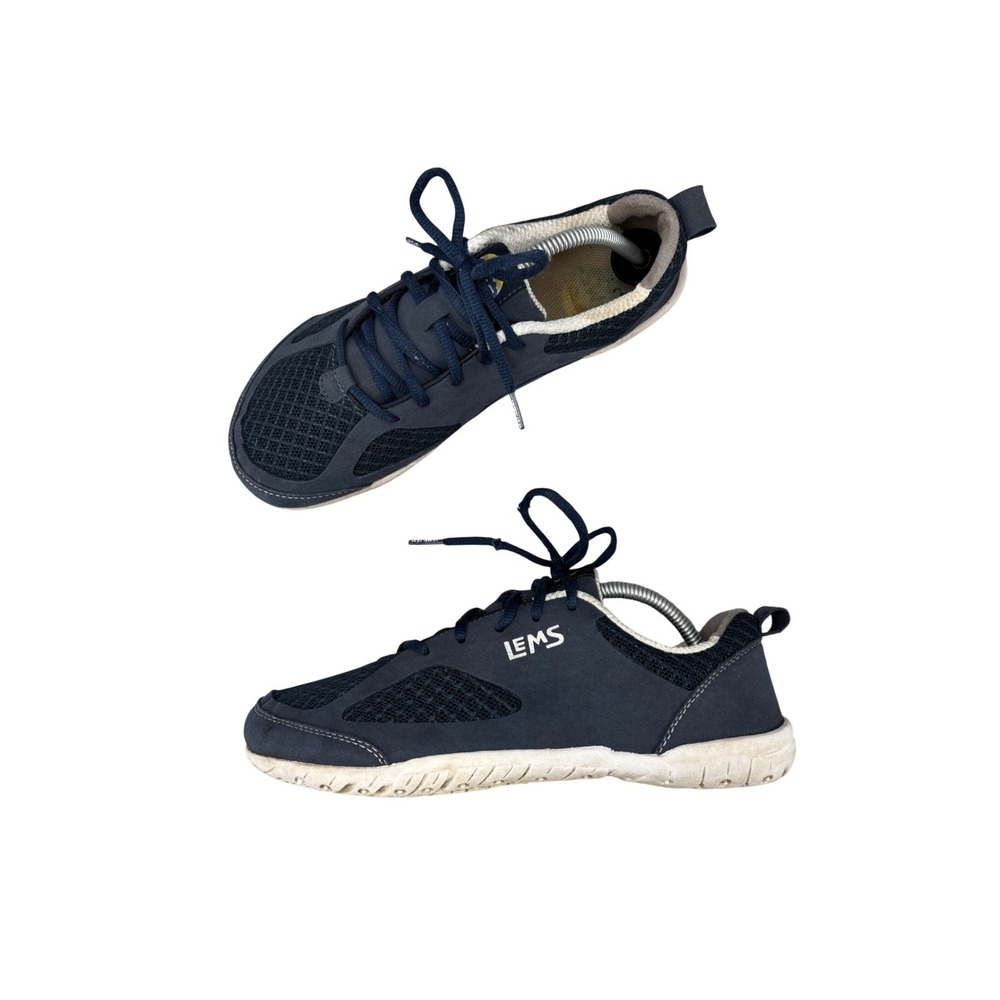 Lems Primal 2 Navy Blue Barefoot Shoes Zero Drop Sneakers Men's 9 Women's 10.5